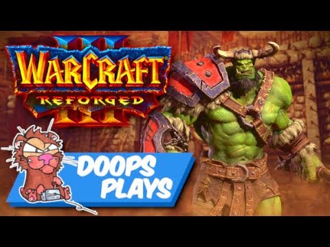 Warcraft 3 Reforged Beta Gameplay | Orcs Online 4v4