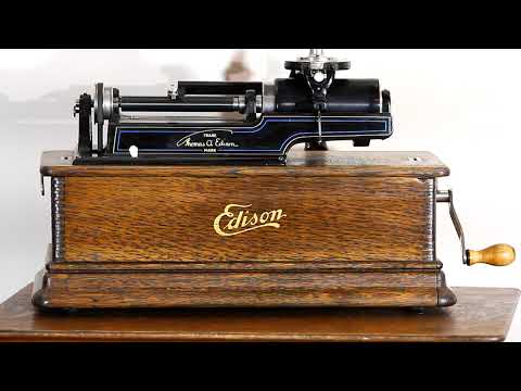 Banjo by Fred Van Eps "Maple Leaf Rag", Indestructible 2 Minute Cylinder Record #823