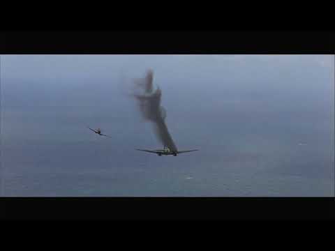 Spitfires Attack Unescorted HE-111s HD Battle of Britain (1969)