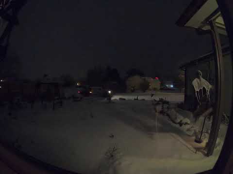 Loveland Colorado October 29th Snow Time Lapse