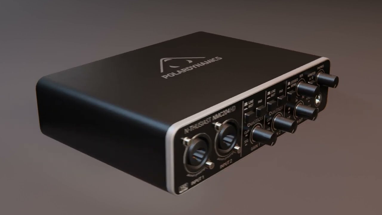 Audio interface NMC204HD 3D Model