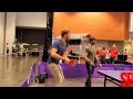 Lady Antebellum Practicing Ping Pong