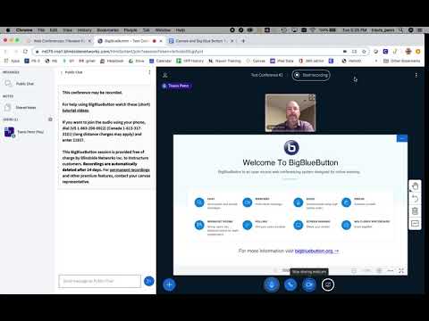 How to get started with Canvas Big Blue Button