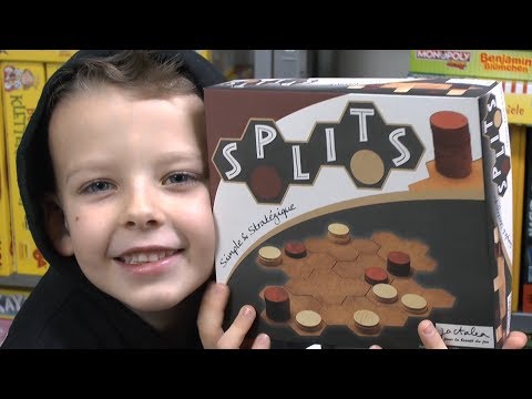 Splits (jactalea) - ab 8 Jahre - abstraktes 2-Personenspiel - Achtung! Hinweis in Beschreibung