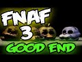 FNAF 3 GOOD ENDING + ALL SECRET MINI GAMES ...
