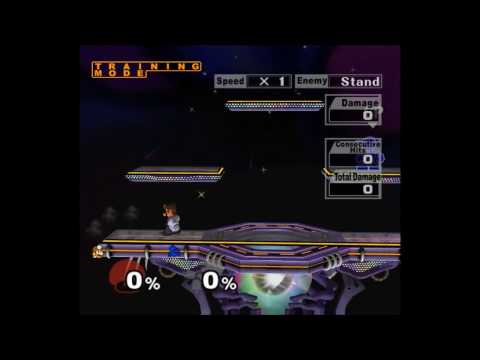[TAS] SSBM Doctor Mario Reverse Up B Cancel Ledge Grab
