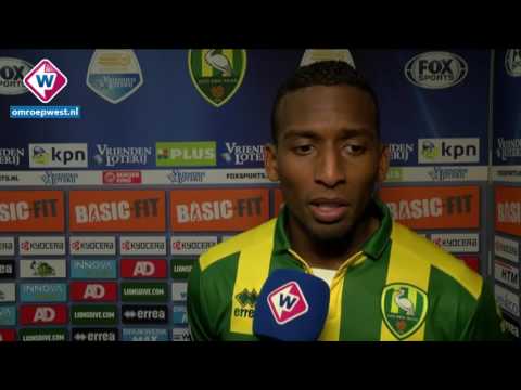 Reactie ADO Den Haag-speler Dion Malone na de winst op FC Groningen