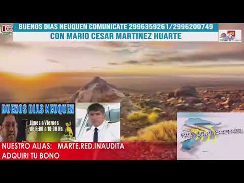 NOTA A NELSON BECERRA CENTENARIO ABANDONO DE LA CIUDAD   BUENOS DIAS NEUQUEN CADENA ARGENTINA