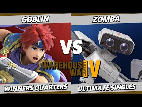 Warehouse War 4 - Goblin (Roy) Vs. Zomba (Peach, ROB) Smash Ultimate - SSBU