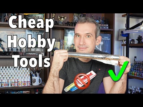 Household Hobby Tools for Miniature Painting
