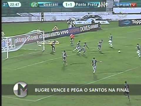 Guarani 3 x 1 Ponte Preta - Narração Fernando Camargo