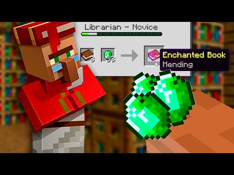 How to Get a MENDING BOOK From a VILLAGER