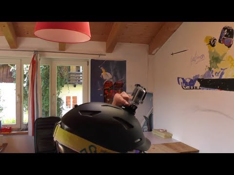 GoPro Hero3+ ;Hero3 adhesive mount richtig am Helm befestigen