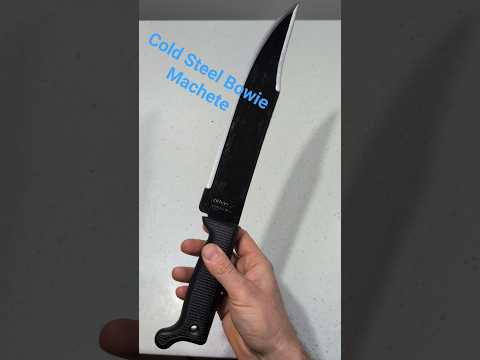 Cold Steel Bowie Machete - 97BWM12S - Full Review and testing