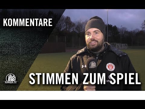Stimmen zum Spiel | FC St. Pauli U16 - Hamburger SV U16 (7. Spieltag, B-Junioren Regionalliga Nord)