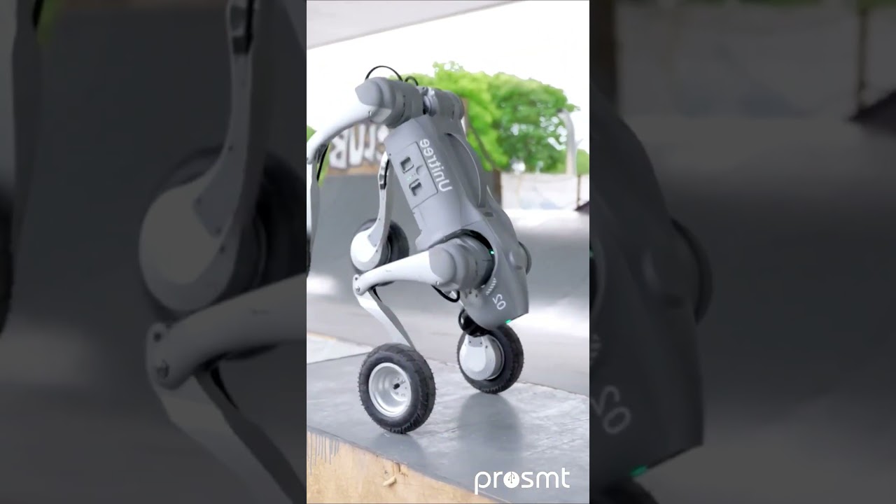 🚀 Unitree Go2W: Tekerlekli Robot Köpek Şovda! 🤖🔥