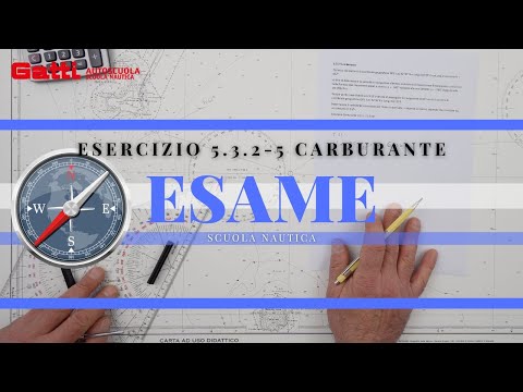 5.3.2-5 FUEL WITH TUTORIAL RILV 45° AND 90° - NAUTICAL LICENSE EXAM 2024 OVER 12 M. NEW EXERCISES