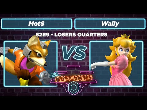 The Nightclub S2E9: Wally (Peach) vs Mot$ (Fox) - Losers Quarters SSBM
