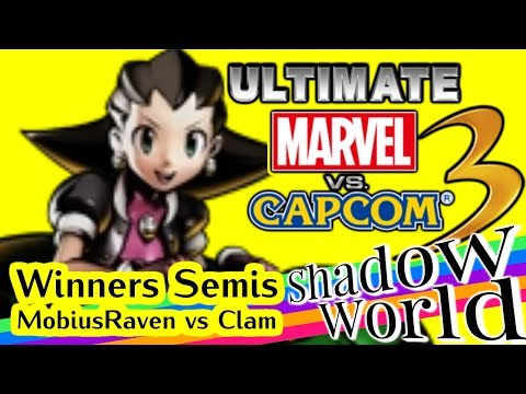 MobiusRaven vs Clam - UMVC3 Winners Semis - Shadow World