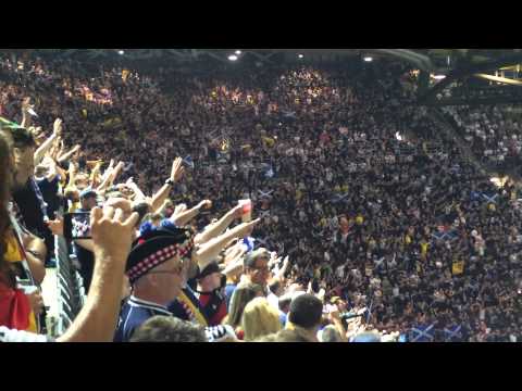 GER - SCO   Flower of Scotland  -  Sept. 2014 Dortmund