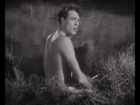 Watch YouTube video titled Gary Cooper bathing in Wolf Song (1929)