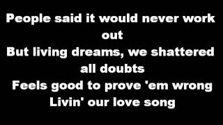 livin our love song-randy travis-lyrics