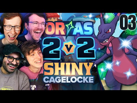 THE FIRST CAGE MATCH! • Pokemon ORAS 2v2 Shiny Cagelocke • EP03