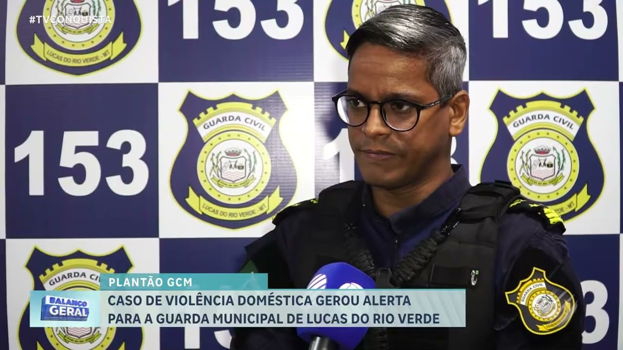 Violência doméstica em Lucas: agressor reage à prisão | GCM nas últimas 24h
