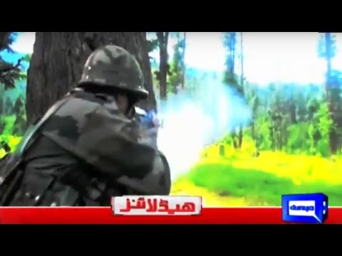 LOC Firing Video - Dunya News Headlines 9 PM - 29 October 2016