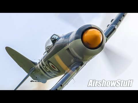 Warbirds Low and Close! - No Music! - Saturday - Thunder Over The Heartland 2021