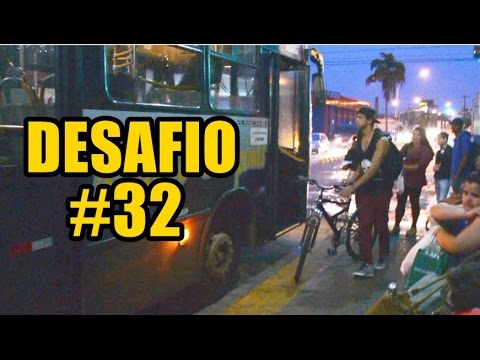 ENTRANDO NO ÔNIBUS DE BICICLETA DESAFIO #32