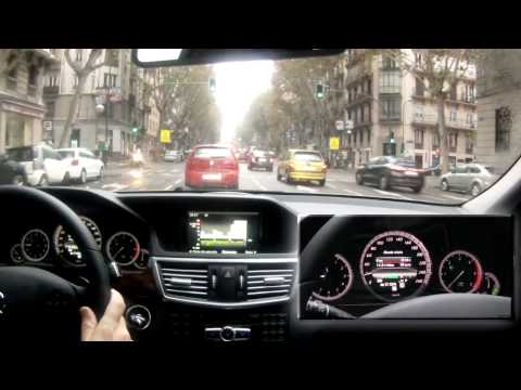 Mercedes-Benz E300 BlueTEC HYBRID. Funcionamiento del sistema híbrido.