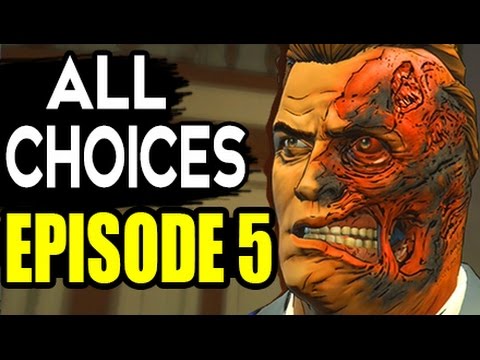 BATMAN Telltale Episode 5 ALL CHOICES - Alternate Choices and All Endings
