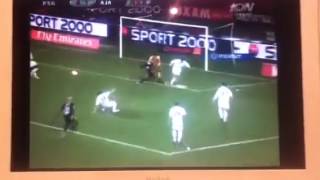PSG Vs AC Ajaccio 4-1 année2012