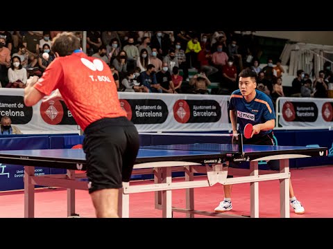 Timo Boll vs Hao Shuai | 2021 International Ciutat de Barcelona