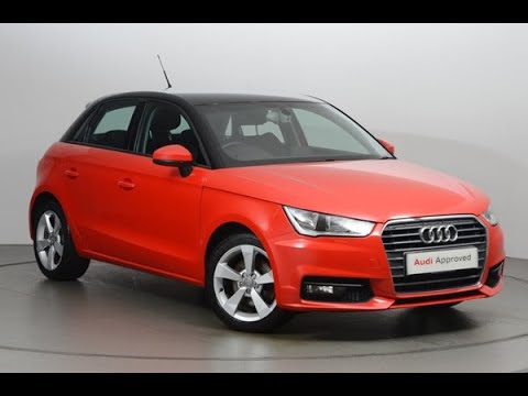 FL65LHP AUDI A1 SPORTBACK TDI SPORT RED 2015, Nottingham Audi