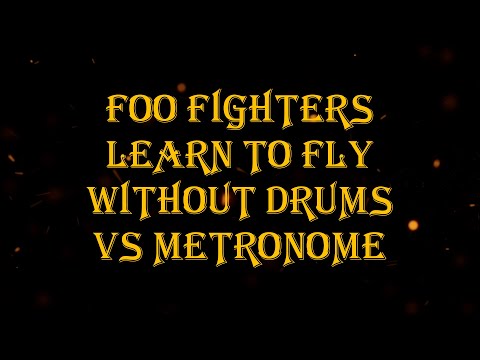 Foo Fighters - Learn To Fly vs metronome 136 bpm drumless
