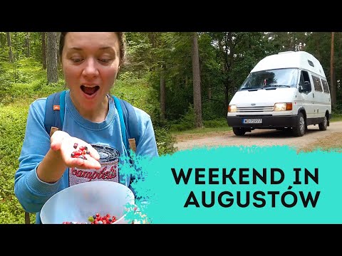 WEEKEND TRIP TO AUGUSTOW, EASTERN POLAND || Travel in a vintage van
