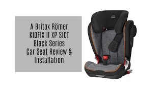 Britax-Romer Kidfix II XP Sict Black Series Flame Red (2000025248) - відео 3