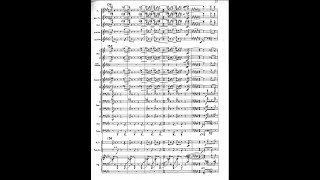 Igor Stravinsky - Circus Polka (For a Young Elephant) for Concert Band (1942) [Score-Video]