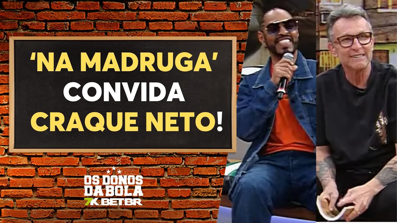 Thaíde fala sobre estreia de quadro no Melhor da Noite, com Craque Neto de convidado; confira!