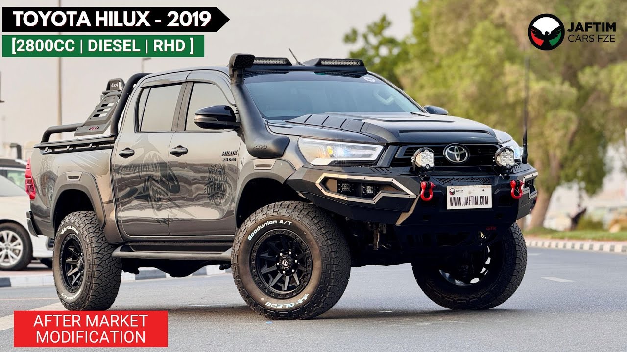 Toyota Hilux MODIFIED PICKUP | OFF-ROAD BUILD | DOUBLE CABIN | AUTOMATIC TRANSMISSION | 2.8L DIESEL ENGINE | 4WD video