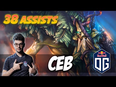 OG.Ceb Treant Protector 38 ASSISTS - Dota 2 Pro Gameplay [Watch & Learn]