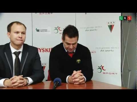 2. kolejka PLH: GKS Tychy - HC GKS Katowice 5:4. Pomeczowa konferencja