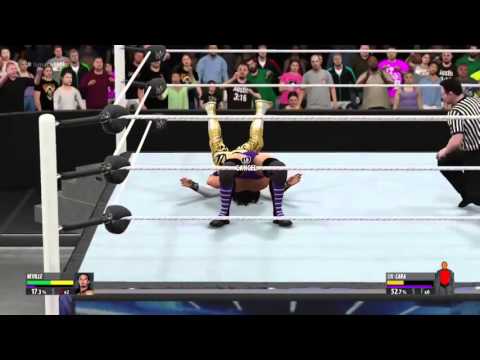 WWE 2K16 New Moves DLC Deadlift German Suplex Neville