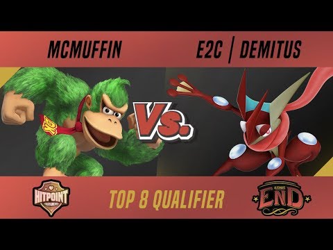 Alternate End Singles Top 8 Qualifier - McMuffin (Donkey Kong) vs E2C | Demitus (Greninja)