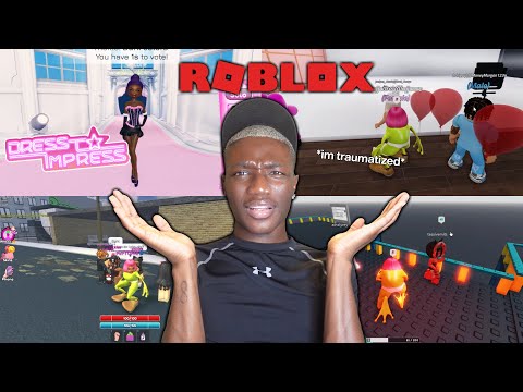 PLAYING ROBLOX FOR THE FIRST TIME… EVER! (VERY TRAUMATIZING)