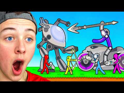 EPIC 3v3 Stickman War!