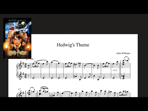 Hedwig's Theme - John Williams | Piano Sheet Music from "Harry Potter And The Sorcerer's Stone"