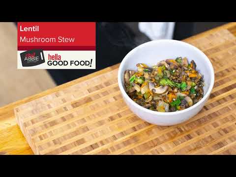 Lentil Mushroom Stew